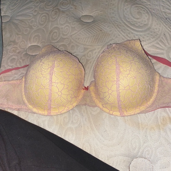 My memory la vie en rose bra yellow color - Picture 1 of 3